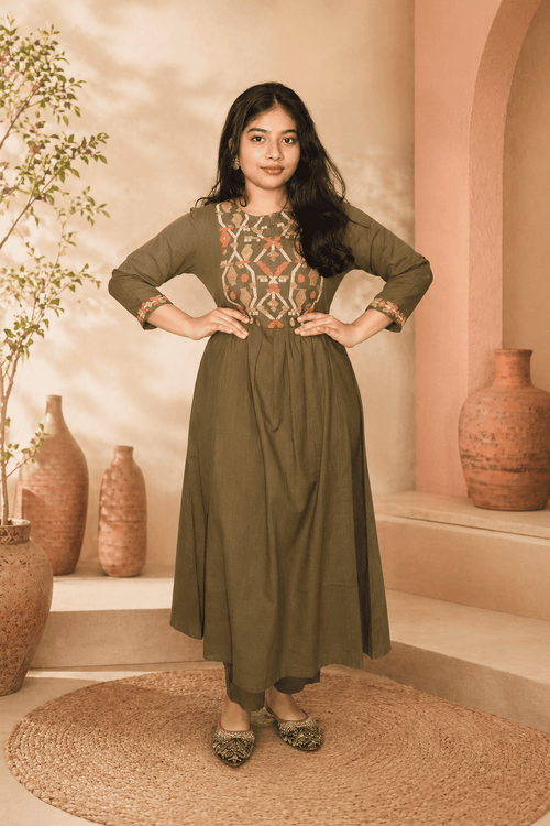 Mehendi Green Co-Ord set