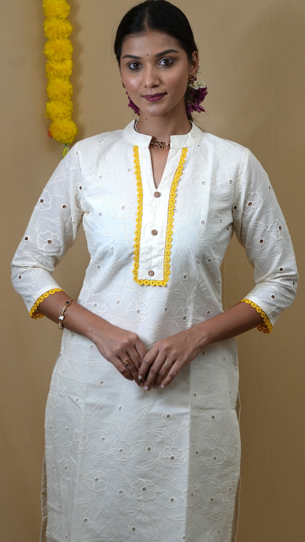 Off White Hakoba Kurti