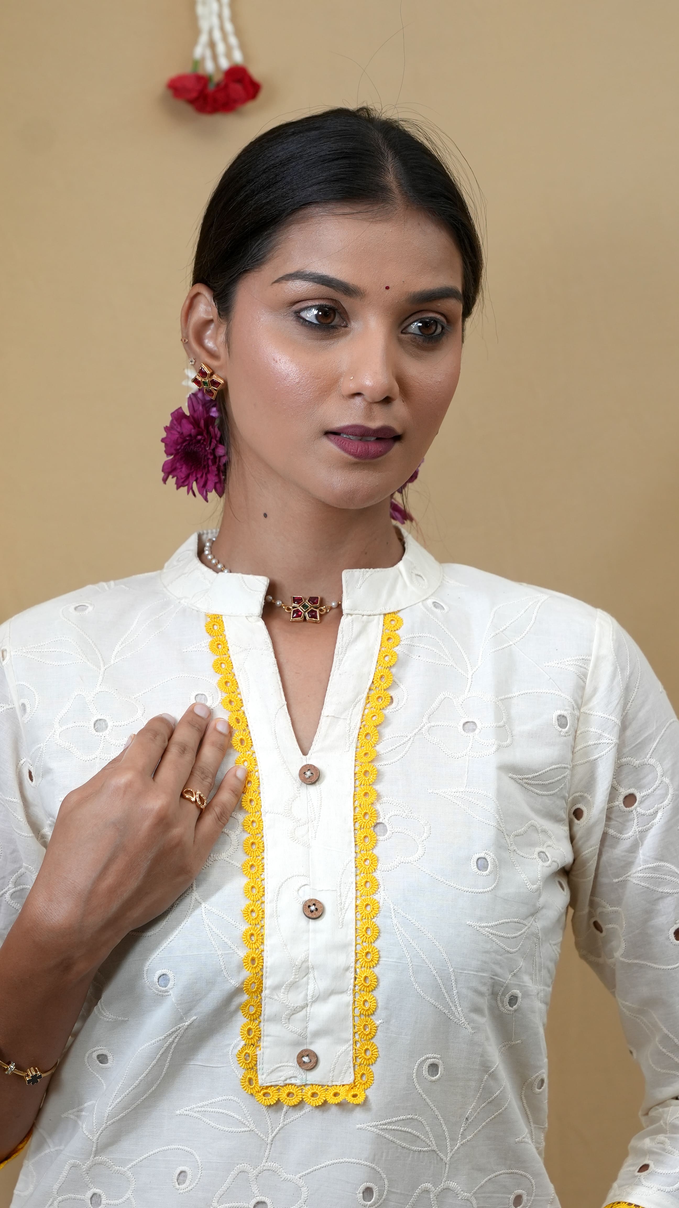 Off White Hakoba Kurti
